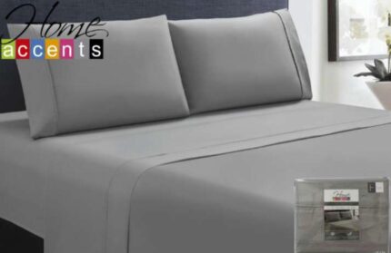 Set de Sábanas Beige - Microfibra Suave - 130 gsm