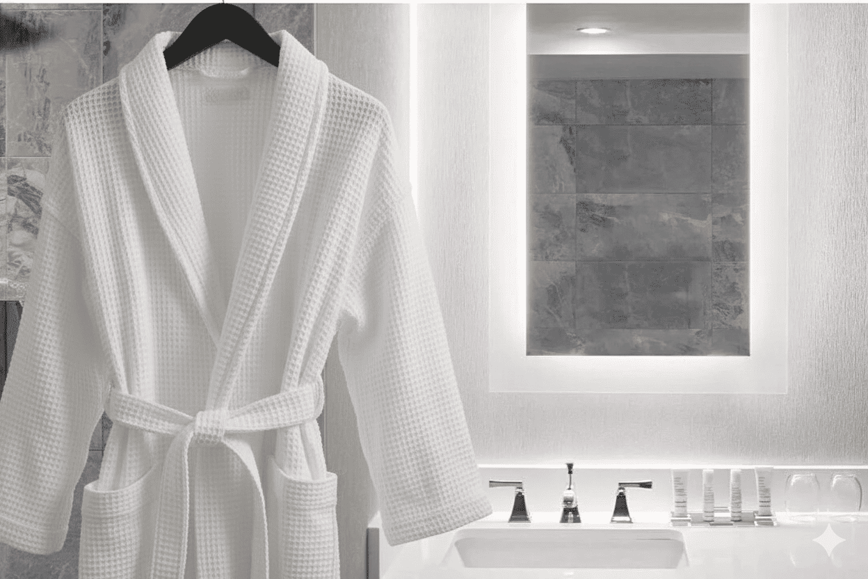 Bata Baño Waffle Suministros Hoteleros · Costa Rica Suministros para hoteles en Costa Rica