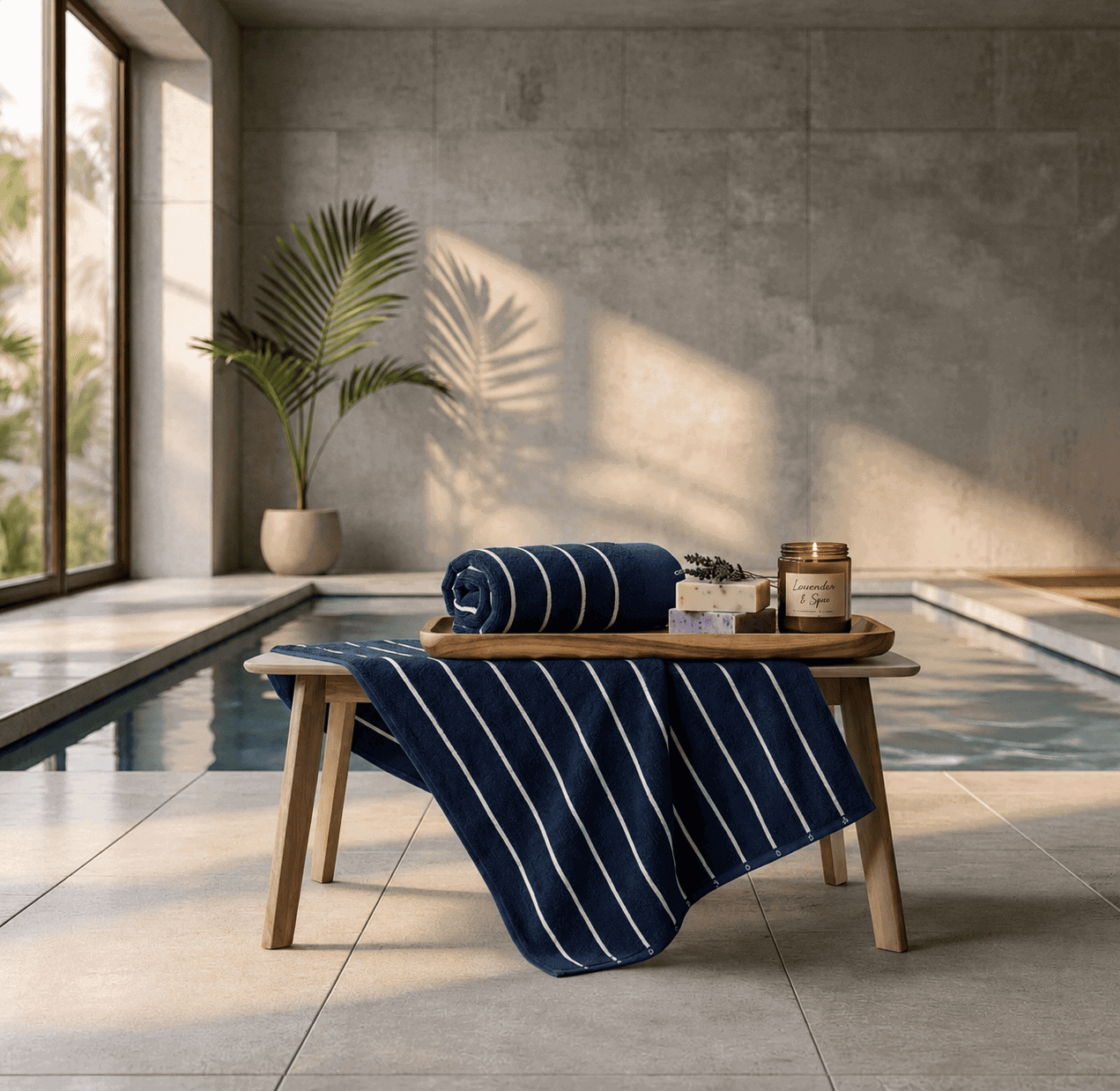 El textil correcto en la costa no es el mismo que en la montaña. Elegir sin ese dato no ahorra — lo aplaza. Showroom de textiles hoteleros